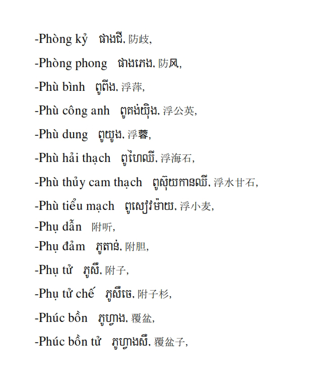 Từ điển Việt Khmer