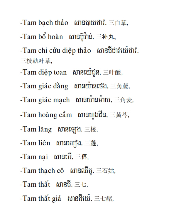 Từ điển Việt Khmer