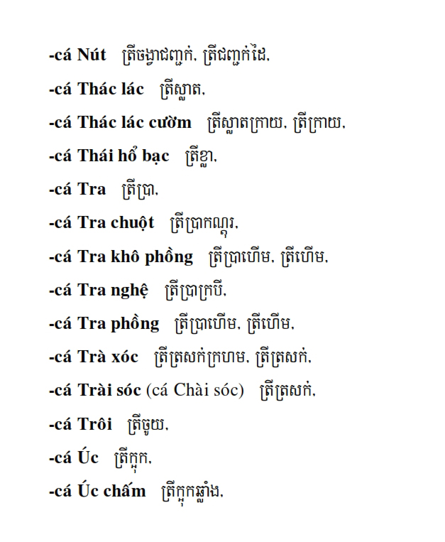 Từ điển Việt Khmer