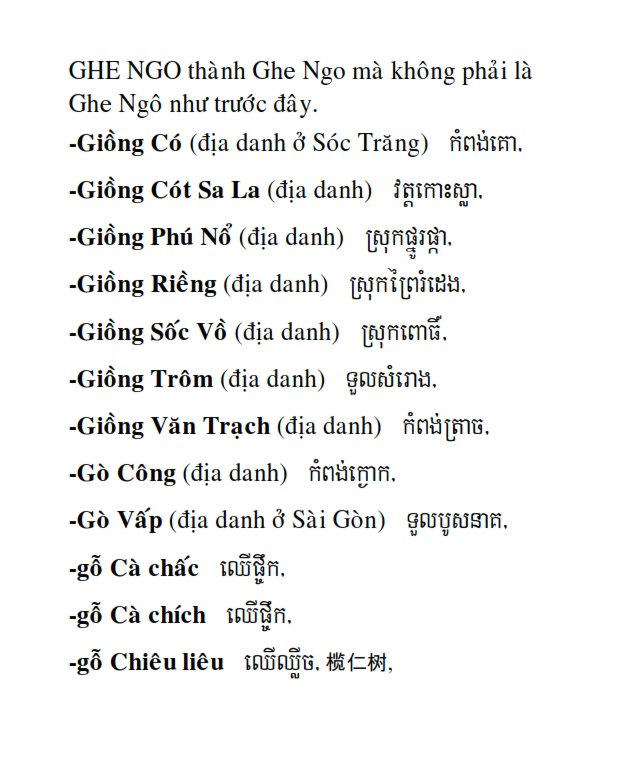 Từ điển Việt Khmer