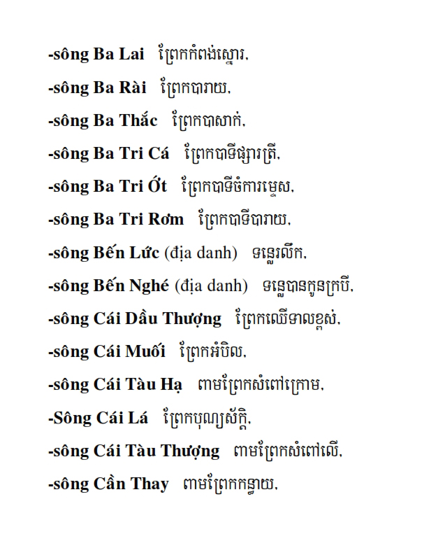 Từ điển Việt Khmer